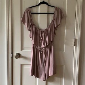 Off the shoulder romper - NEVER WORN